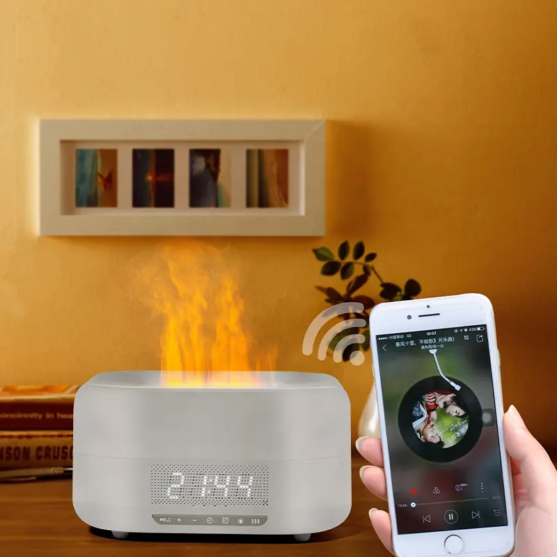 HUMIDIFICADOR CON PARLATES BLUETOOTH