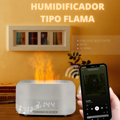 HUMIDIFICADOR CON PARLATES BLUETOOTH